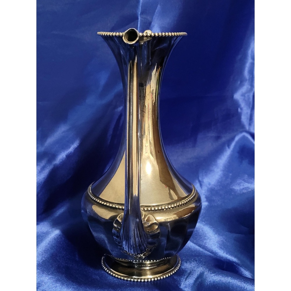 Antique C Rogers & Bros Silverplate Pitcher - Picture 6 of 9